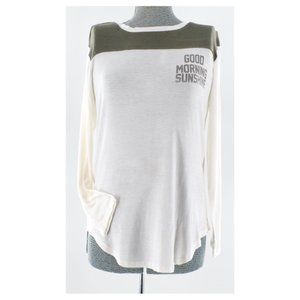 WellWorn Good Morning Sunshine Long T-Shirt S NWOT